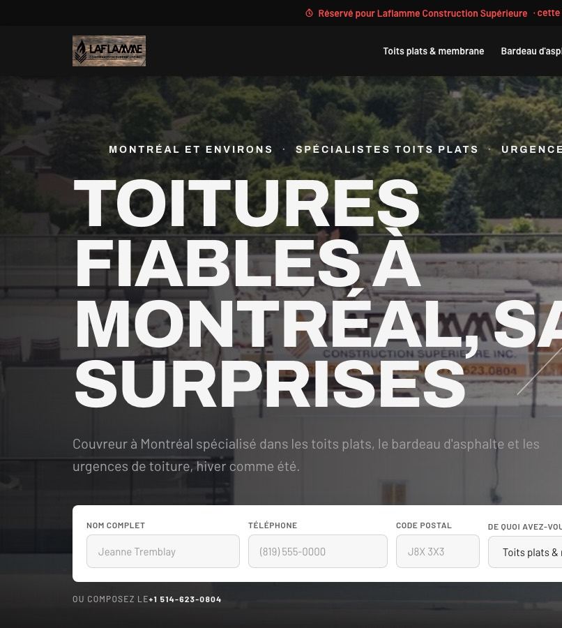 Laflamme Construction Drop